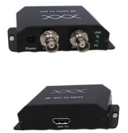 COVID-19 HDMI to 3G HD SD-SDI security level HDMI to 2-channel SDI monitoring level