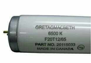 加拿大&lsquo;GRETAGMACBETH 6500K F20T12/65 D65标准光源 D65灯管