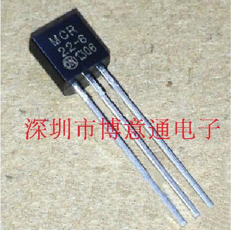 MCR22-6 Power semiconductor control rectifier (for switching and overvoltage protection) MCR22-6RLRAG can be shot directly