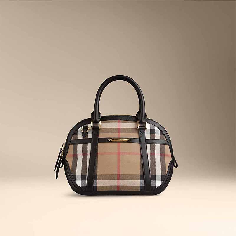 BURBERRY/博柏利The Orchard 小号 House格纹奥查德手袋 39038981