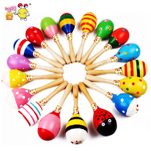 Маракас для школьников, деревянные музыкальные инструменты для детского сада, учебные пособия по музыке