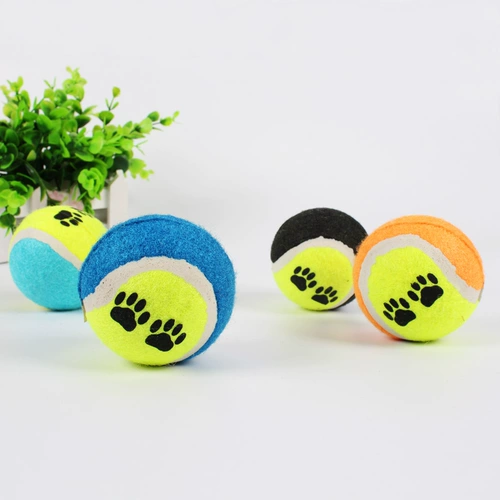 Сферическая игрушка, теннисные уличные отпечатки рук и ног для тренировок, домашний питомец, можно грызть