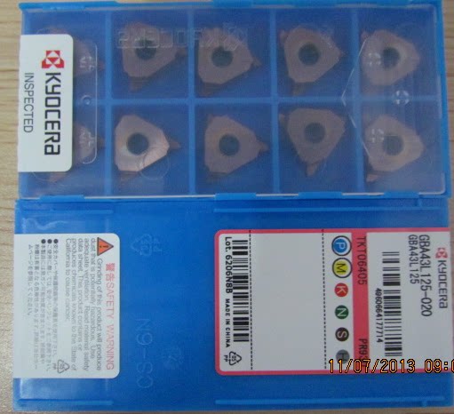 Groove insert GBA43L195-020 GBA43R195-020 KW10 PR930 PR1225 PR1115