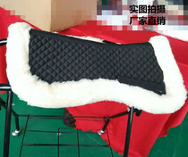 () Saddle pads horse sweat pads shock-absorbing anti-slip pads saddle cushions accessories wool pads balance pads