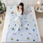 Đi du lịch bẩn túi ngủ người lớn đi du lịch xách tay quilt khách sạn chống bẩn khách sạn ánh sáng không trượt tấm ga trải giường túi ngủ