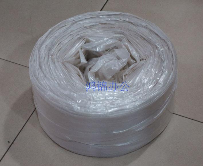 Strapping rope plastic rope tearing with packing rope and packing with rope plastic rope