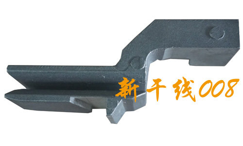 Fully automatic baler accessories Out of the belt groove Guide belt groove Out of the belt aluminum block Wearing the belt groove