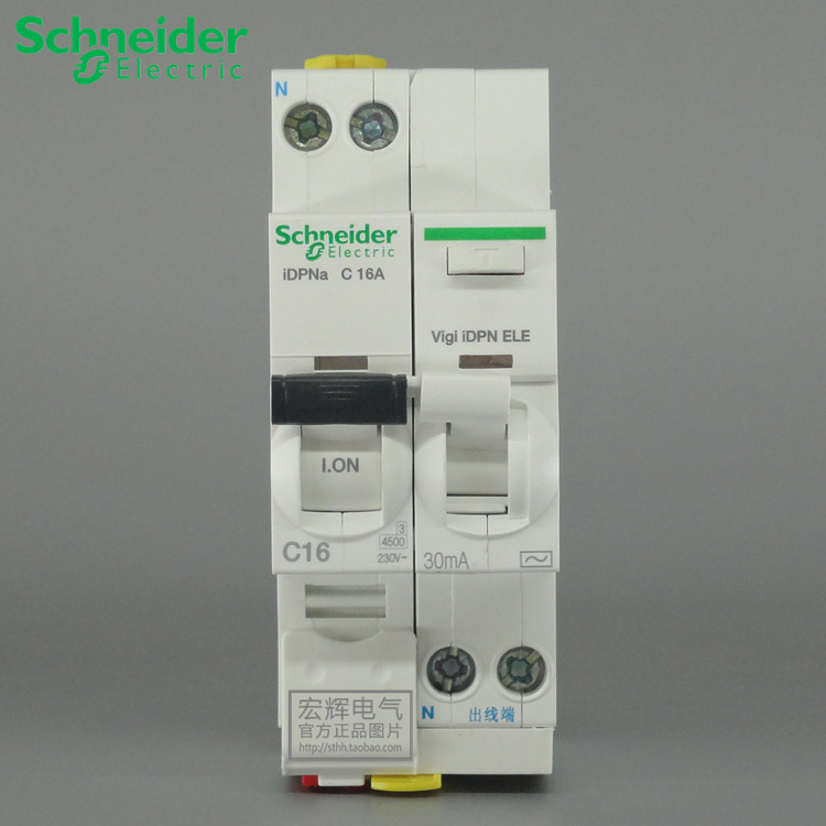 Schneider Acti9 series leakage switch 10A 16A 20A Vigi iDPN ELE leakage circuit breaker