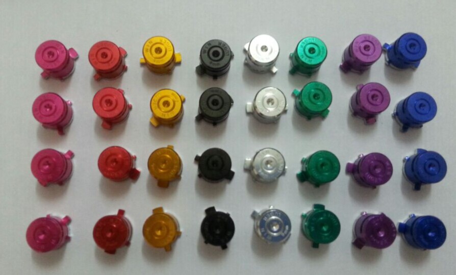 PS4 PS3 universal metal button sub warhead key metal mushroom head 8 color spot