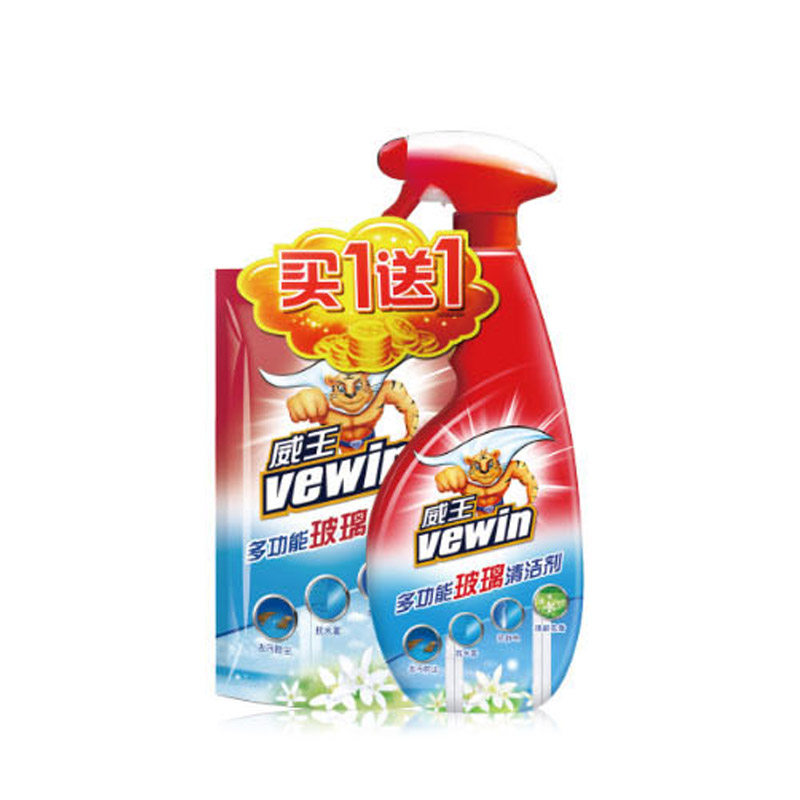 【天猫超市】威王玻璃清洁剂500g+420g抗静电新老包装随机发货