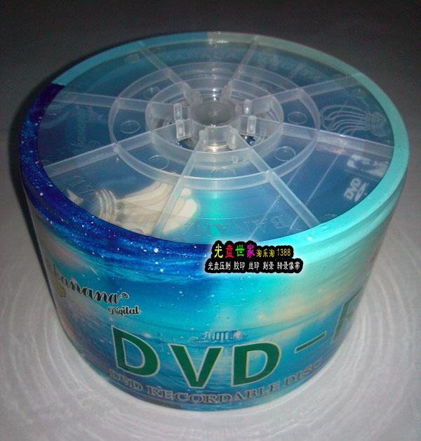  Banana DVD-R R blank burn disc fluorescent version 16X 4 7GB A level 50 sheet column