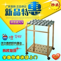  Umbrella stand 18 heads 12 heads umbrella stand Hotel lobby bank plus thick titanium luxury umbrella stand with lock