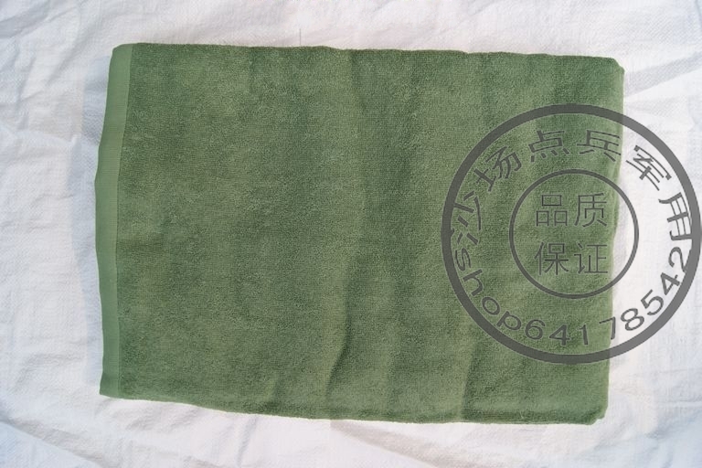 Towel Quilt Cotton Blanket Air Conditioner Quilt Spring and Autumn Quilt Blanket Army Green Towel Quilt Blue