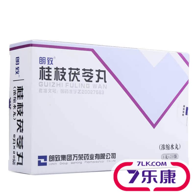 朗致 桂枝茯苓丸（浓缩水丸） 0.22g*120丸/盒