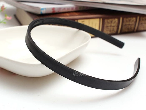 Ободок ручной работы, пластиковые шпильки для волос, аксессуар для волос, DIY, 1см, заготовка