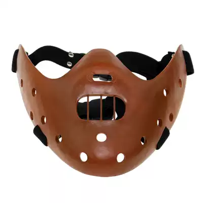 Halloween Silent Lamb Hannibal Jason Demon COS Dress Up Celebrity Resin Face Mask