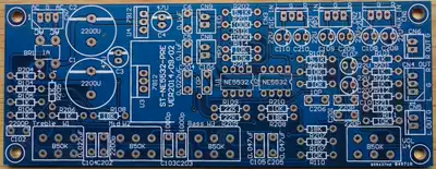NE5532 two-channel fever tone board 2 0 stereo pre-stage tuning board PCB empty board HIFI