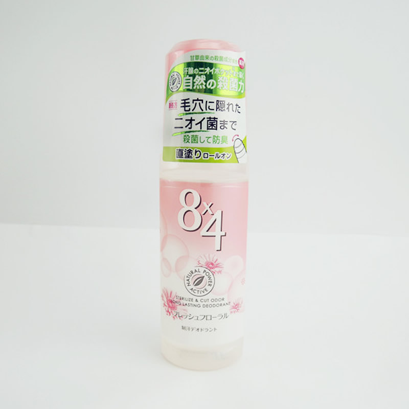 KAO/花王日本直邮 8x4止汗除臭杀菌走珠液滚珠清爽止汗露 花香型