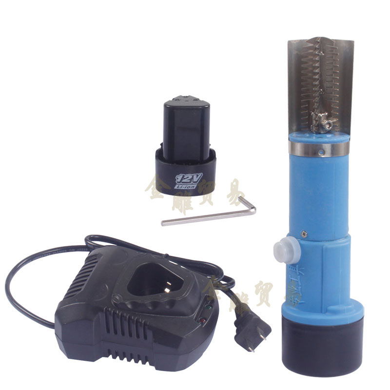 Wide-one electric scrape scale machine scraping fish scale scraping fish scale Scale Scraper with positive reversal 