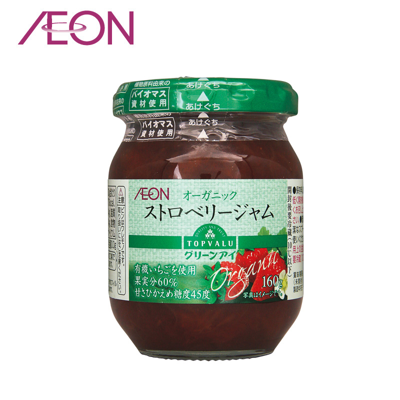 【AEON】日本TOPVALU有机草莓酱160g