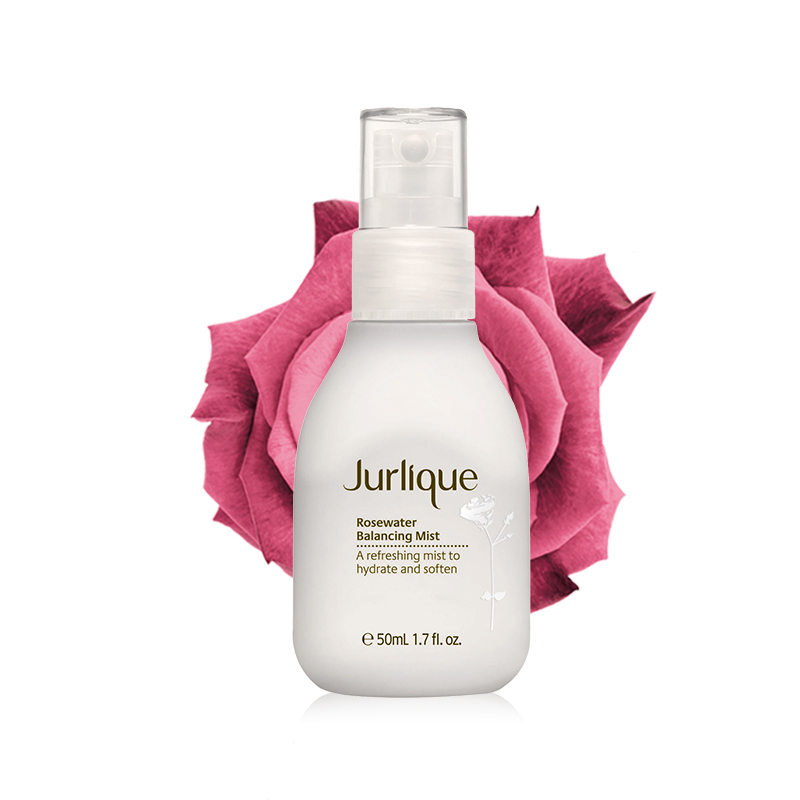 Jurlique茱莉蔻玫瑰衡肤花卉水喷雾玫瑰水 50ml 保湿补水滋润