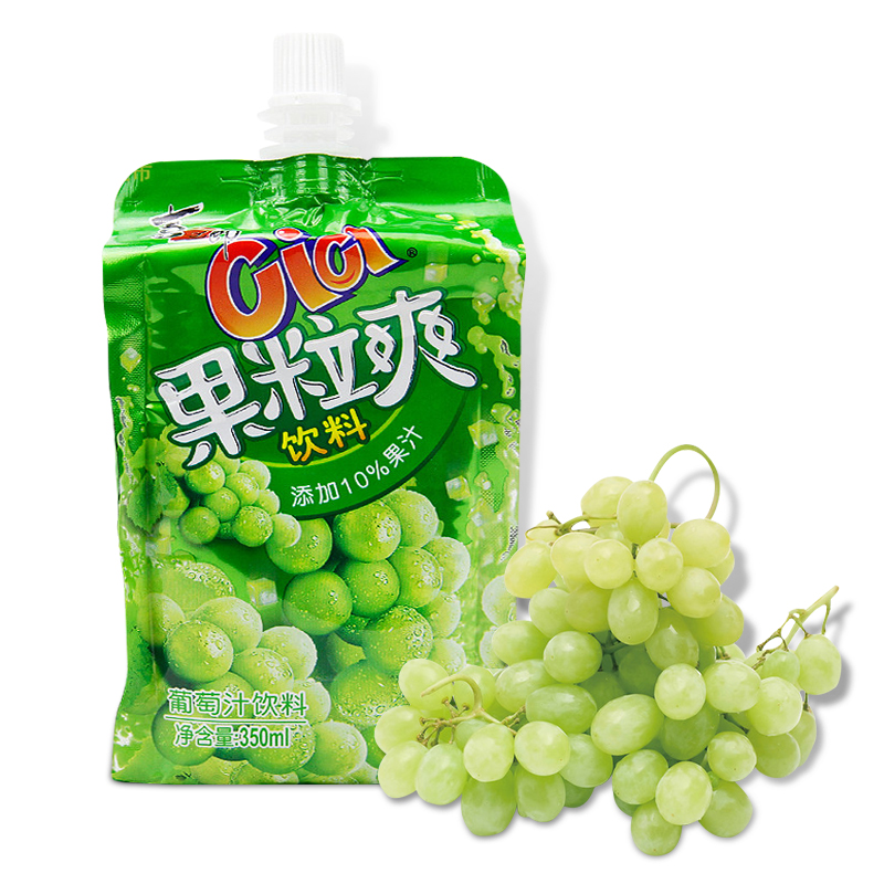 【天猫超市】喜之郎 cici葡萄果粒爽饮料 350ml 婚庆休闲零食小吃