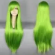 Mcoser tóc dài thẳng cosplay tóc giả phổ quát 80cm nữ cos anime tóc giả nhiều màu
