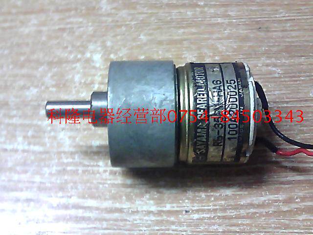 Imported Japan SAYAMA powerful micro DC gear motor RB-35PM-HA6 DC12 24V