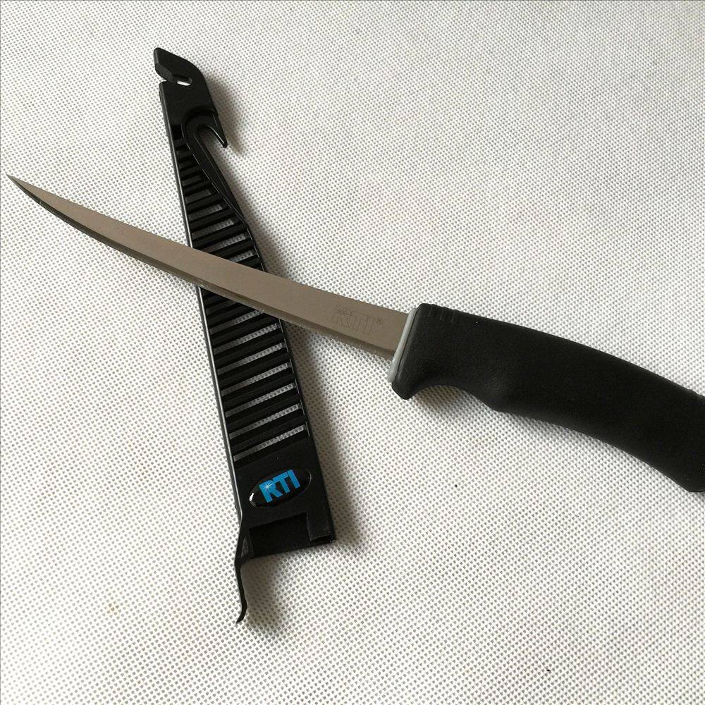 RTI specialized fishing tool 6 inch fish knife food grade stainless steel grinder
