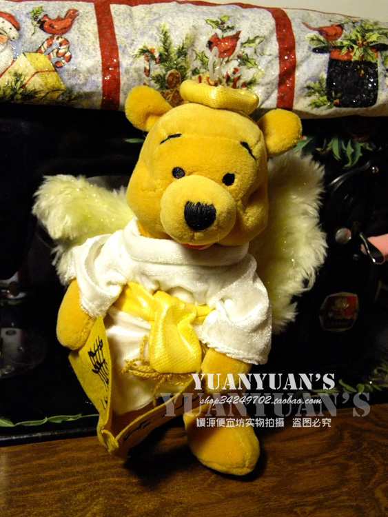Di* ni 2000 number of years edition of the Angel singing poetry class with music music chapter Little Bear Vinny Pooh wool suede toy paparazzi