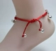 Nhảy múa Tây Tạng chuông bạc vòng chân nữ phiên bản Hàn Quốc của phong cách retro quốc gia đơn giản retro thời trang nam handmade Sen sinh viên lắc chân nữ đẹp Vòng chân