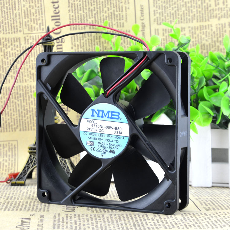 NMB 12CM frequency converter fan mute fan 12025 24V 24V 31A 0 4710NL-05W-B50