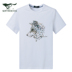 Bảy con sói mùa hè ngắn tay T-Shirt thời trang nam wolf head văn hóa mô hình in ấn nửa tay t-shirt triều vòng cổ ngắn tay áo Áo phông ngắn
