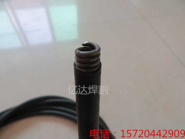 Custom made to add coarse welding wire wire feeding tube buried arc welding guide wire hose 6 8 10 12 16mm 16mm diameter steel wire pipe