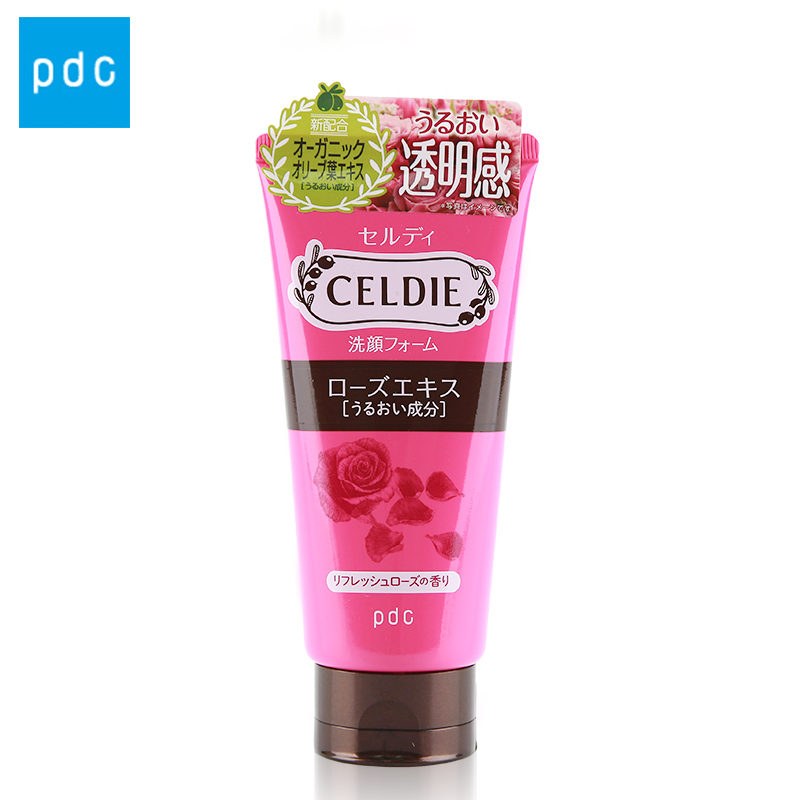 POLA日本 PDC/碧迪皙celdie玫瑰精华保湿洗面奶洁面乳 玫瑰香120g