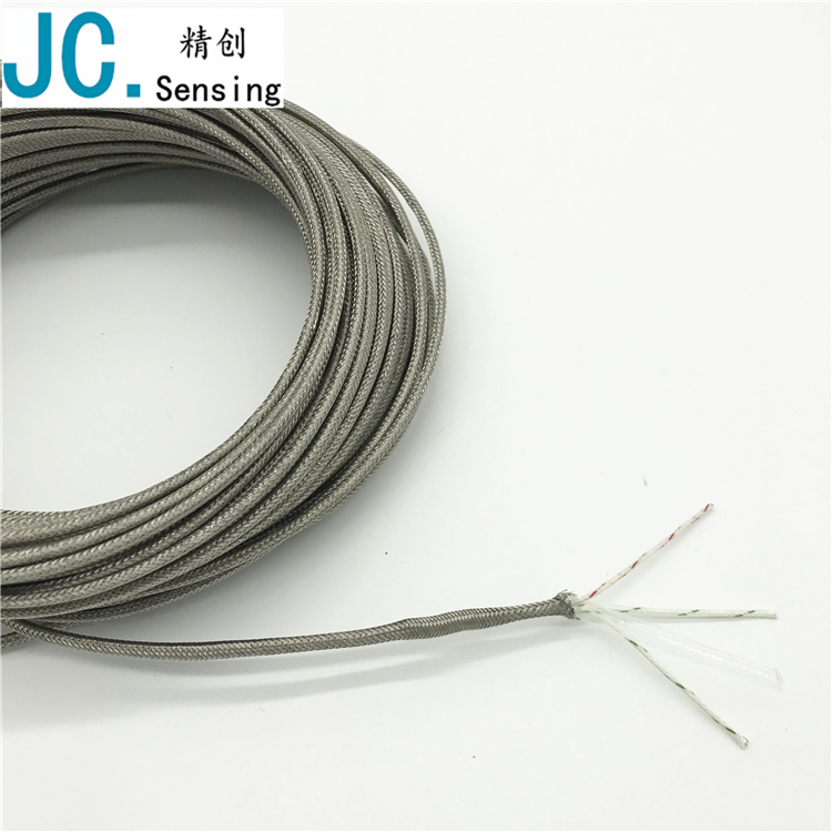 PT100 compensation wire PT100 three core temperature - measurement line PT100 silver - plated tetrafluorofluorine PT100 sensing line