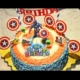 Hero Captain Cake Trang trí Khuôn Hero Doll Dây cắm Bat Stone Spider - Tự làm khuôn nướng