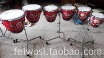 Lu Ronggen Professional copper cavity six sound and row drum