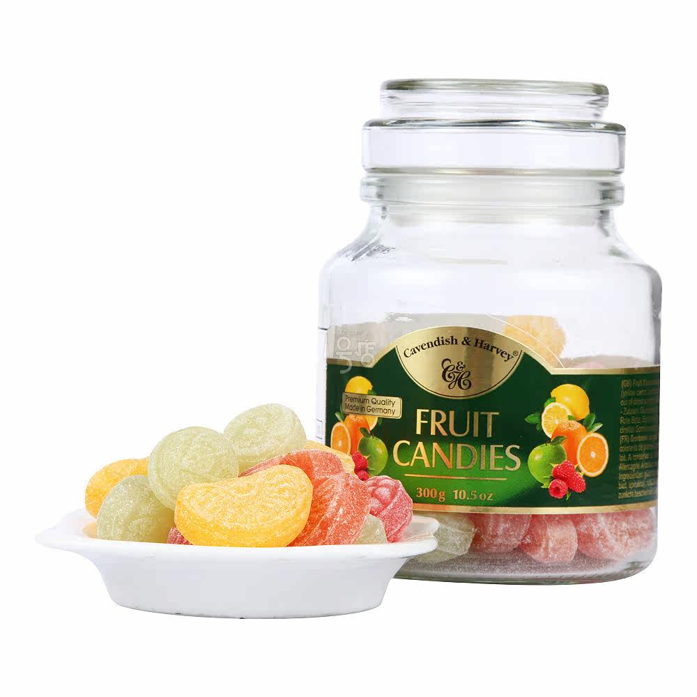 Cavendish&Harvey嘉云 糖杂果味 300g 德国 硬糖  一号店