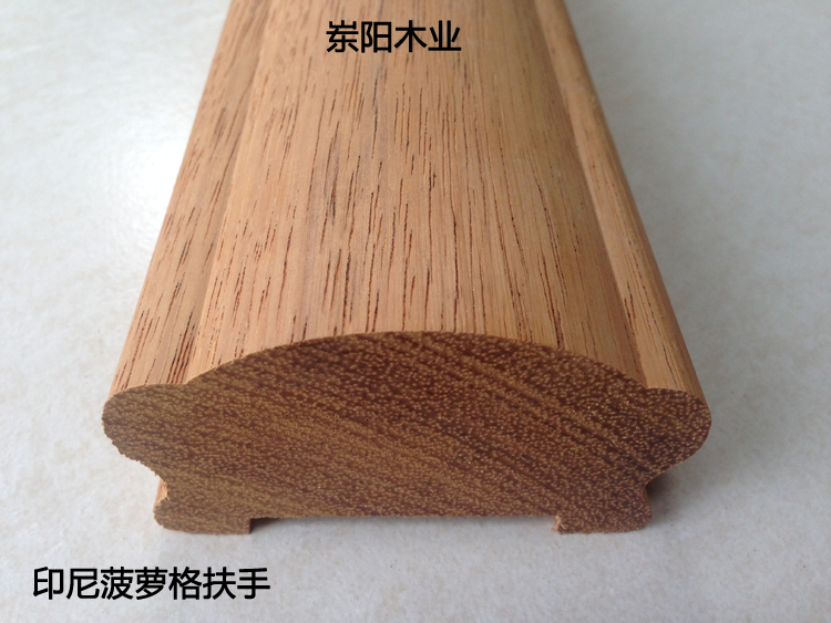 Custom Indonesian Pineapple European Solid Wood Decorative Line Stair Handrail Skirting Board Mirror Frame Line