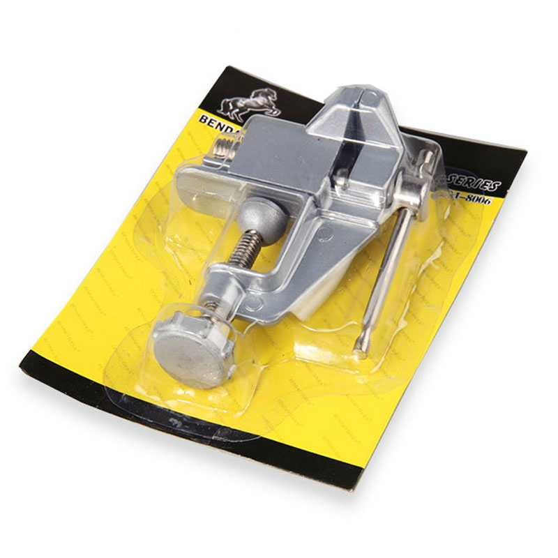 Multifunctional vise mini workbench household universal woodworking table pliers small bench vise fixture diy flat mouth pliers