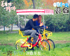 Двухместный / трехместный велосипед О'Витт таунхаус