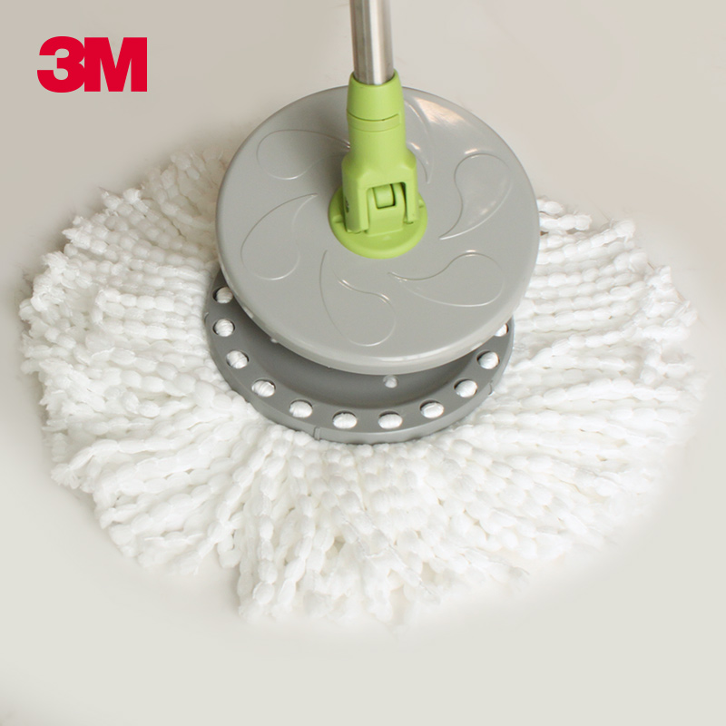3M 思高 手压式旋转旋风拖把头 好神拖替换装 T1T2T4通用配件正品