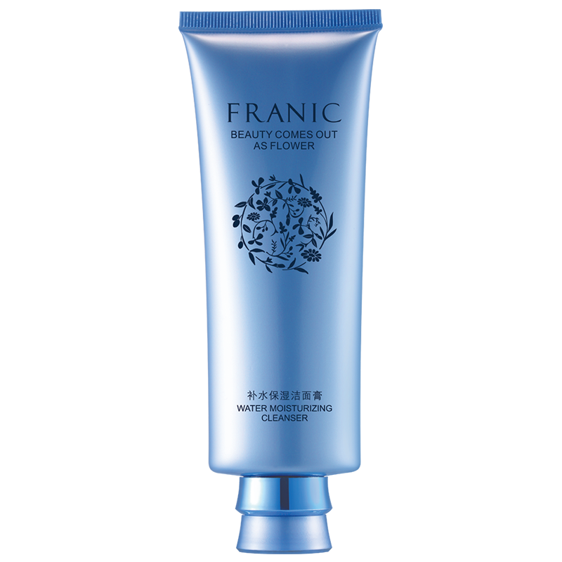 Franic/法兰琳卡补水保湿洁面膏100ml 深层清洁温和控油洗面奶