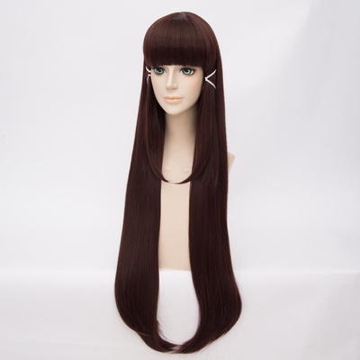 taobao agent LoveLive! Sunshine !! Kurosawa's 100cm rice red -brown long hair fake fake cosplay wig