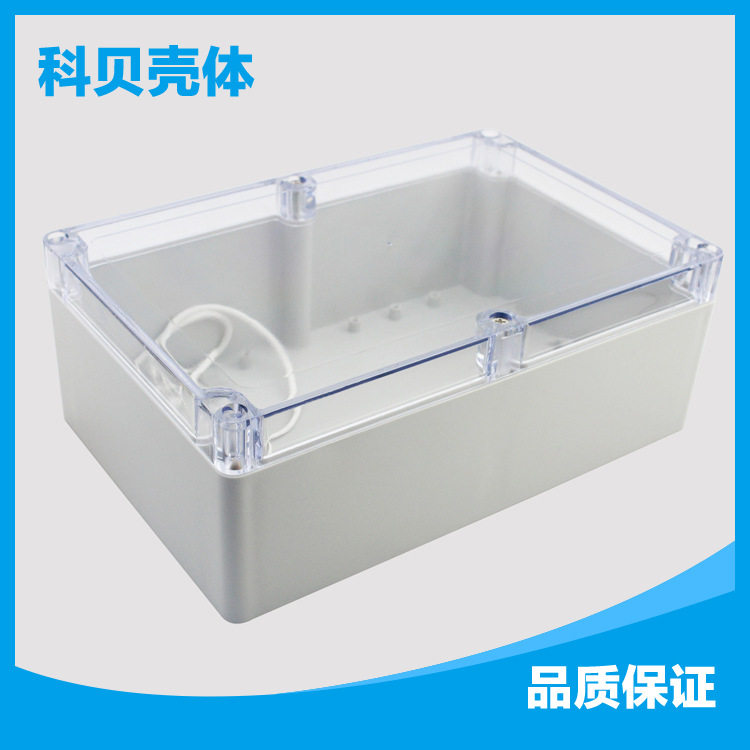 Factory direct junction box F15T transparent plastic waterproof box 87*150*230 security power supply ABS shell