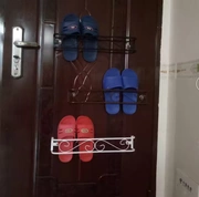 Cửa an ninh Yingdu dán màu trắng đen không có đinh đóng khung sắt cửa hút sắt đặc biệt tùy chỉnh kích thước - Kệ