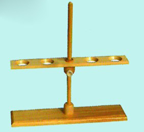 4 holes Separating Funnel Rack Wooden Wooden Funnel Shelf Experimental Equipment Height Up And Down Adjustable