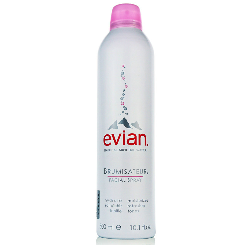 Evian/依云天然矿泉水喷雾300ml 依云大喷 补水保湿定妆 包邮