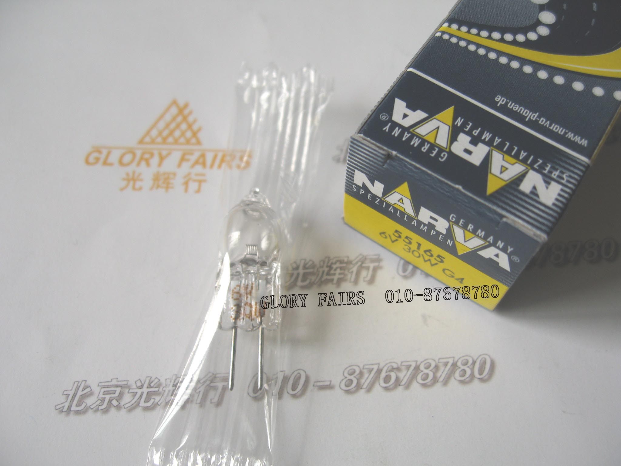 NARVA 55165 6V 30W G4 bulbs 6V30W Cai Division LEICA Microscopy 